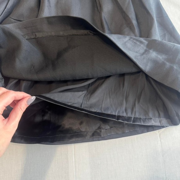 Carmen Marc Valvo Black Sequin Dress | Women's 10 Designer Short Cocktail Dress - Picture 5 of 6